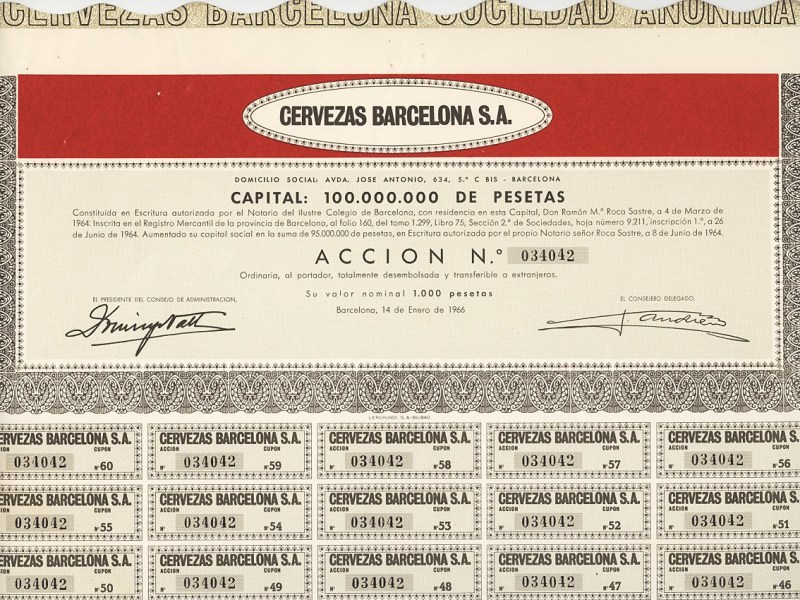 Cervezas Barcelona Sociedad&nbsp;Anónima