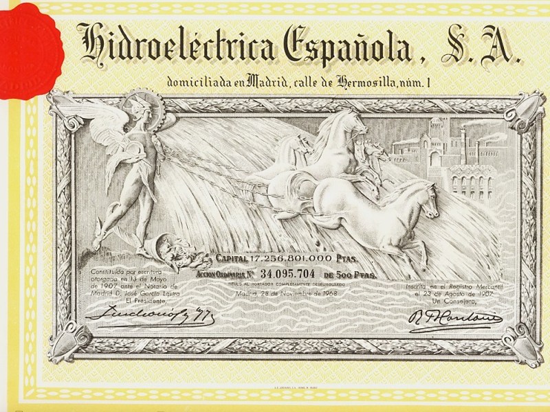 Hidroeléctrica Española, Sociedad&nbsp;Anónima